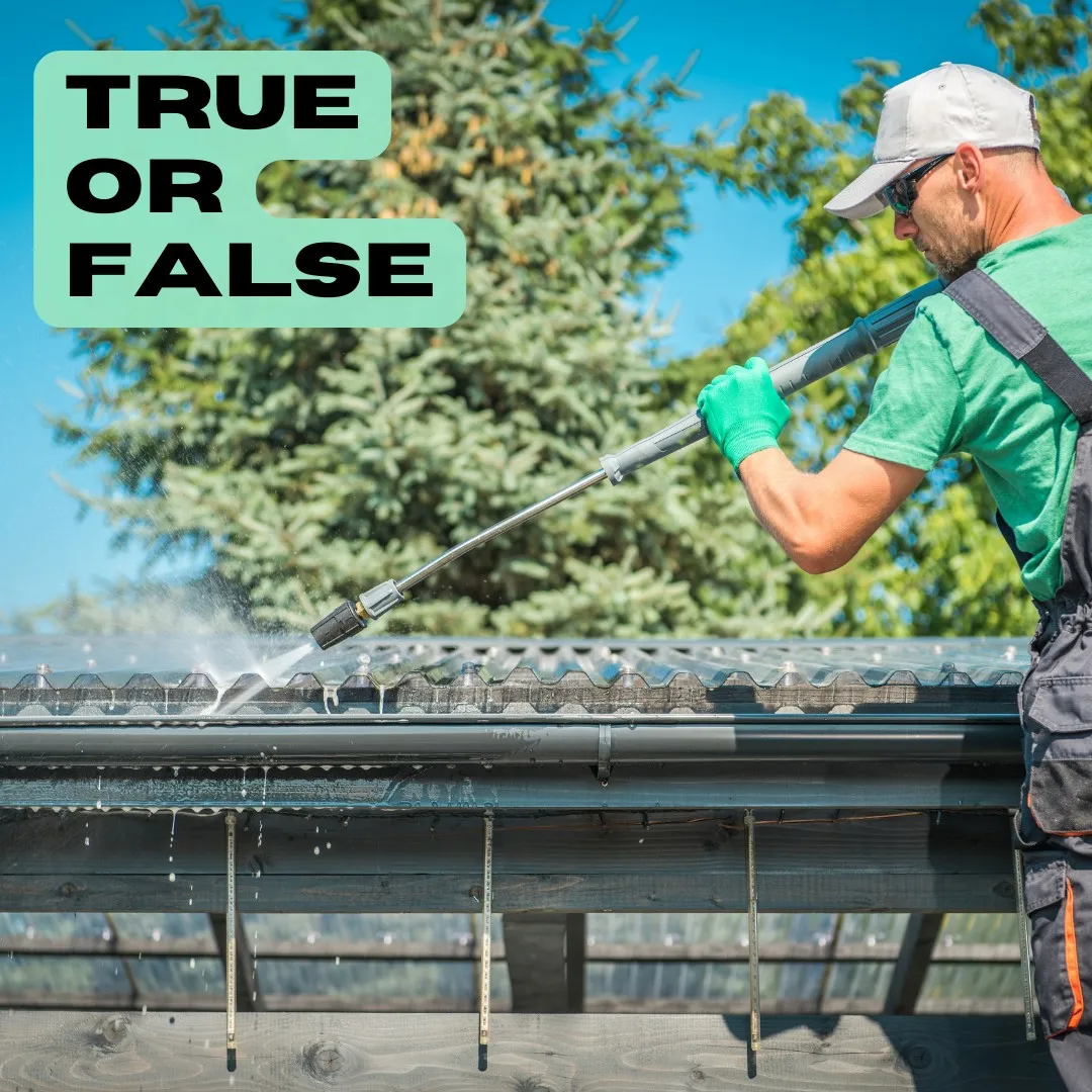 true or false house roof