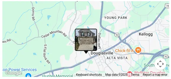 Map view of the home location